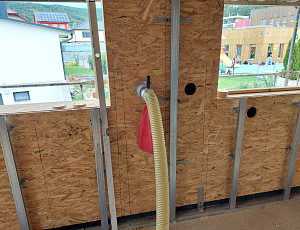 Zateplení dřevostavby Mateřské školy pomocí dřevovlákna